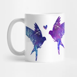 space birds Mug